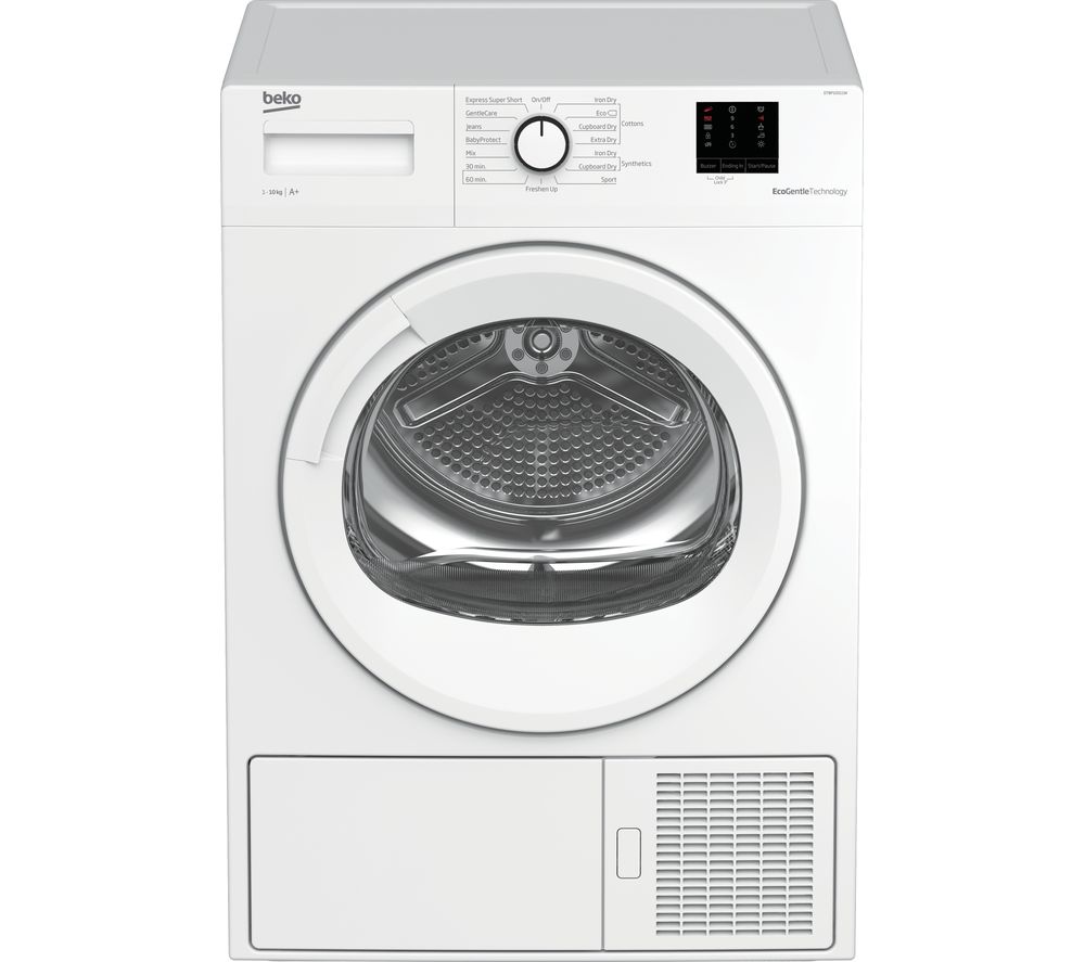 Pro DTBP10011W 10 kg Heat Pump Tumble Dryer - White, White