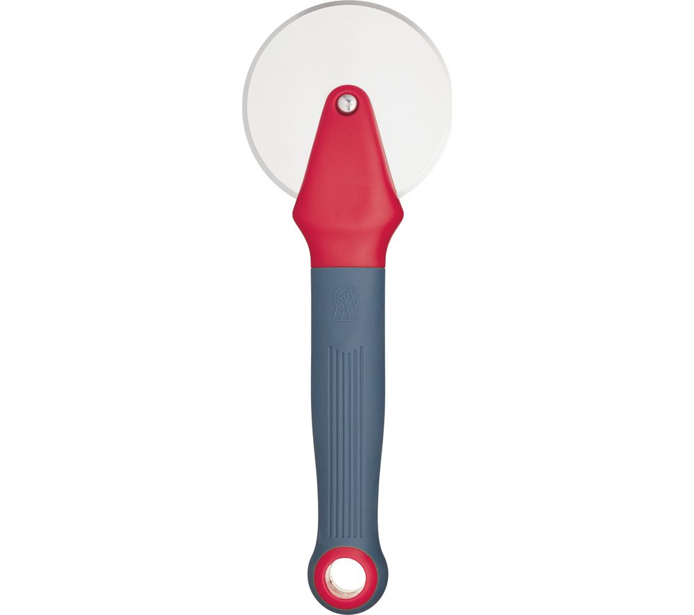 Pizza Cutter - Grey & Red, Grey