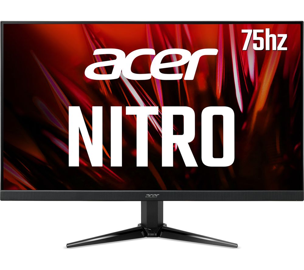 ACER Nitro QG241Ybii Full HD 23.8″ VA LCD Gaming Monitor – Black, Black