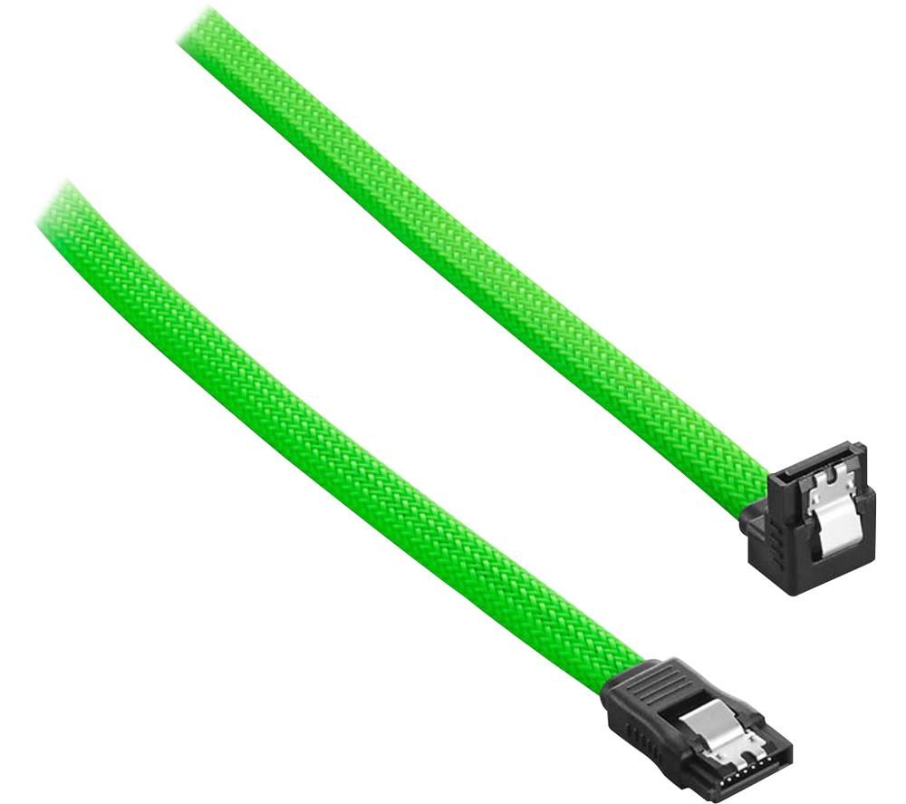 Buy Cablemod Modmesh 30 Cm Right Angle Sata 3 Cable Light Green Free Delivery Currys