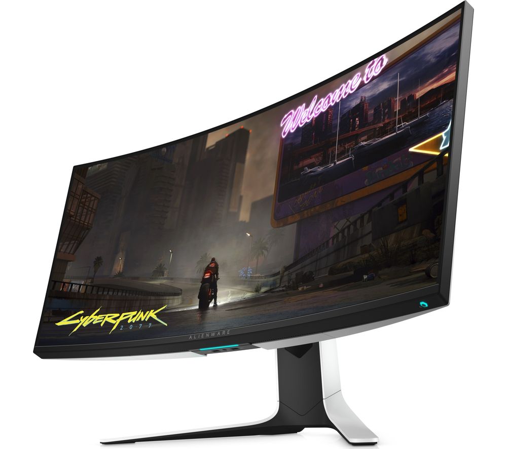 Buy ALIENWARE AW3420DW Quad HD 34.1” Curved LCD Gaming Monitor White