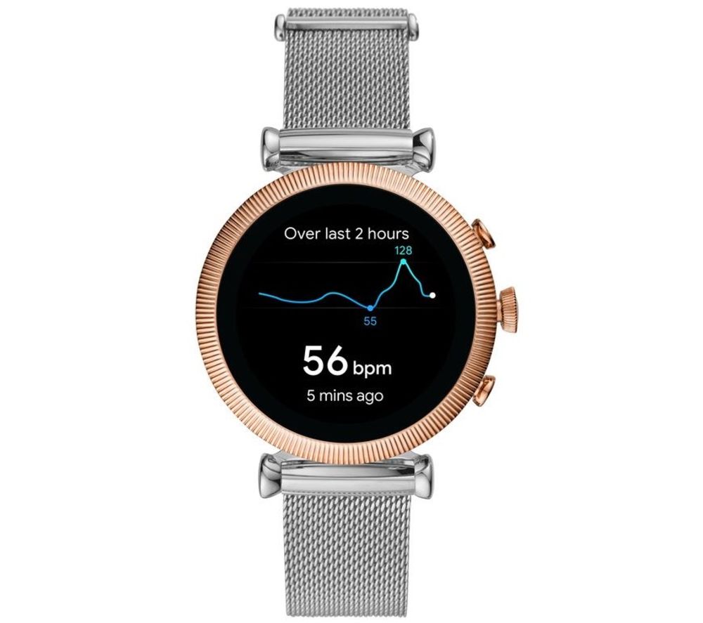 Buy FOSSIL Sloan HR FTW6043 Smartwatch - Silver, 40 mm | Free Delivery ...