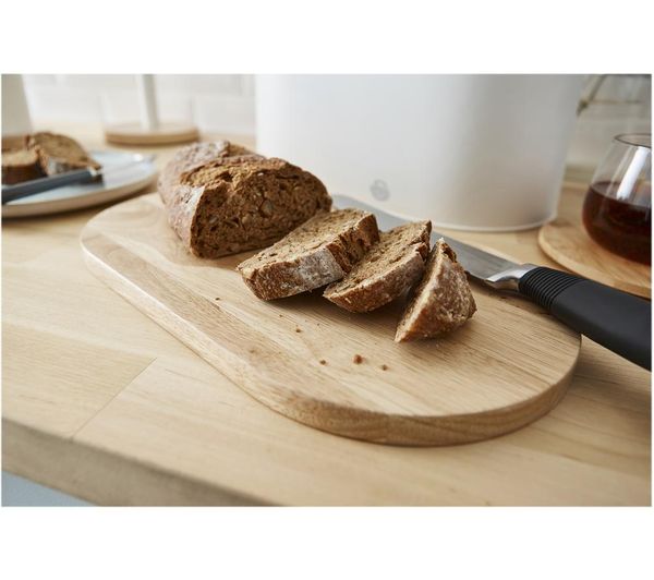 Buy SWAN Nordic Bread Bin Cotton White Free Delivery Currys