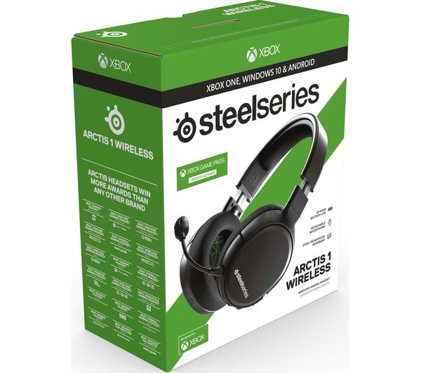 Buy Steelseries Arctis 1 Xbox Wireless 7 1 Gaming Headset Black Free Delivery Currys