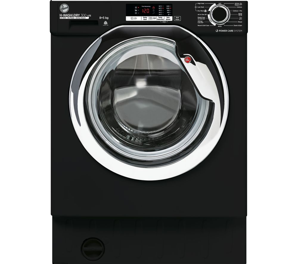 HOOVER H-WASH 300 Lite HBDS485D2ACBE Integrated 8 kg Washer Dryer