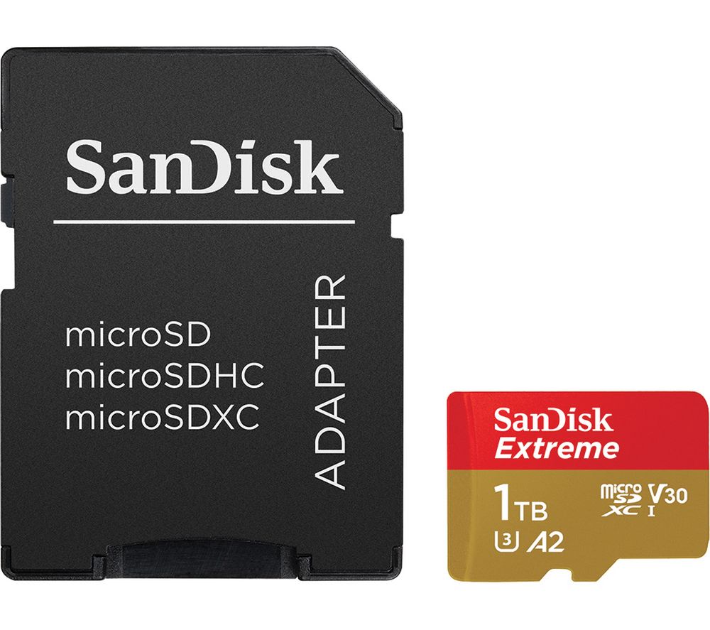 SANDISK Extreme Class 10 microSDXC Memory Card - 1 TB