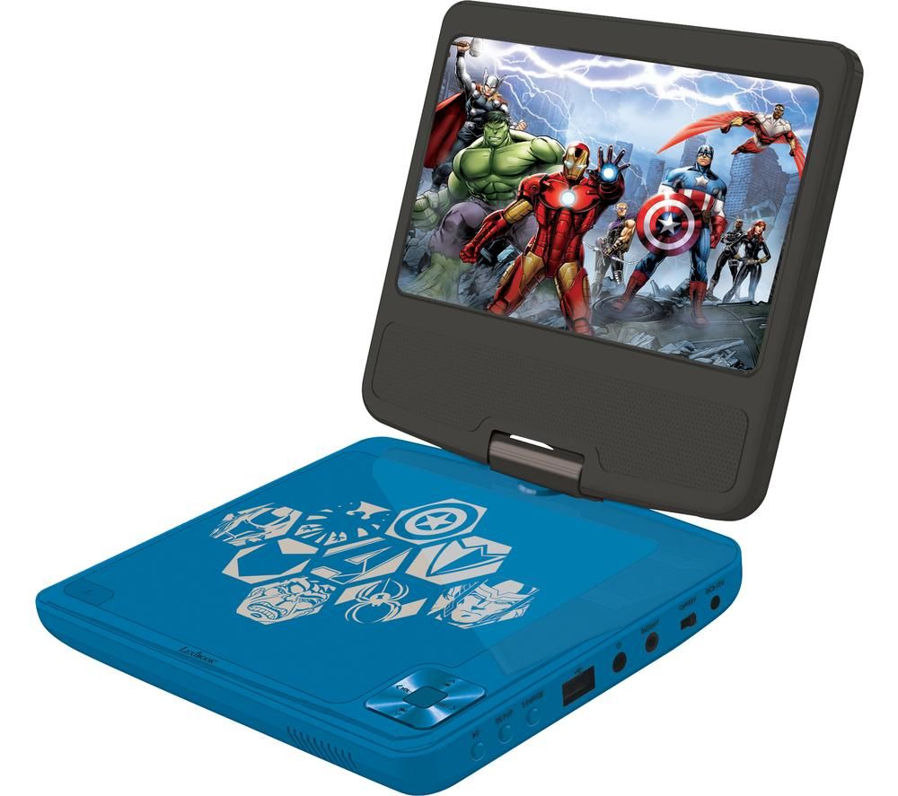 LEXIBOOK DVDP6AV Portable DVD Player - Avengers