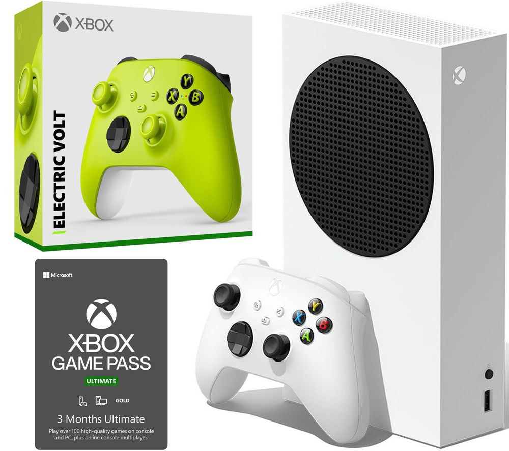 Buy XBOX Series S, 3 Month Game Pass & Electric Volt ...