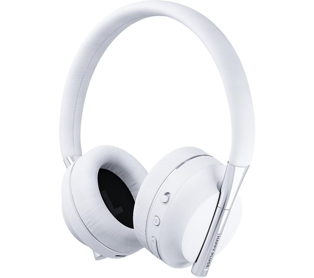 HAPPY PLUGS Play Wireless Bluetooth Kids Headphones - White
