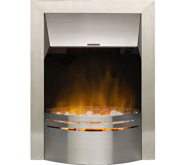DIMPLEX Dakota DKT20 Electric Fireplace - Stainless Steel