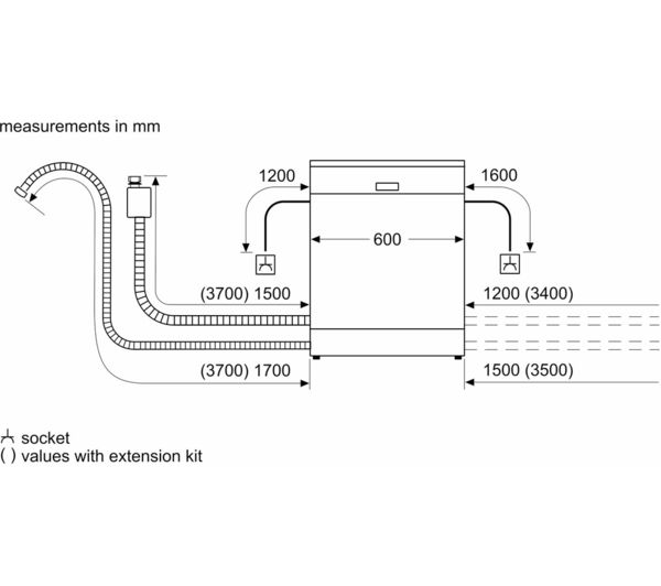 S353ITX02G NEFF N30 S353ITX02G Fullsize Fully Integrated Dishwasher