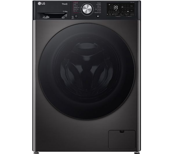 Lg Turbowash360 Fwy916bbtn1 Wifi Enabled 11 Kg Washer Dryer Black