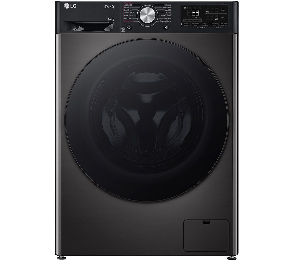 Turbowash360 FWY916BBTN1 WiFi-enabled 11 kg Washer Dryer - Black