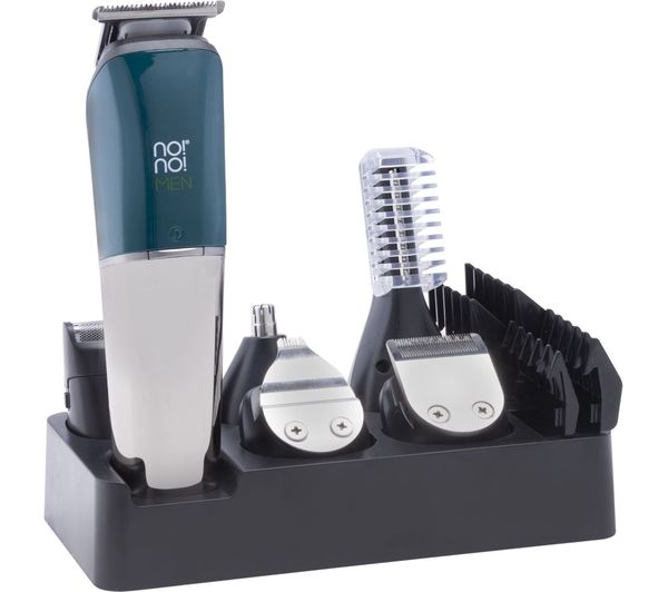 NONOGK01 NO!NO! GK01 Wet & Dry 6in1 Body Groomer Chrome & Teal