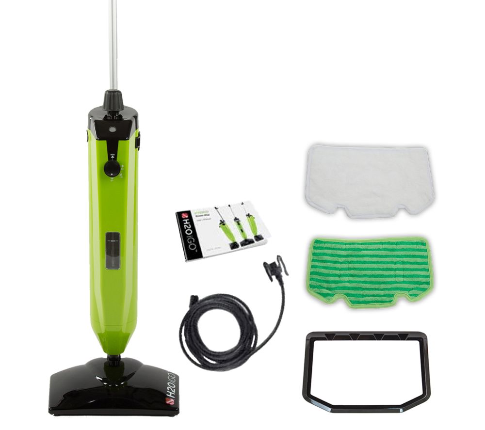 iGO CORDLESS Steam Mop & Steam Cleaner - Green