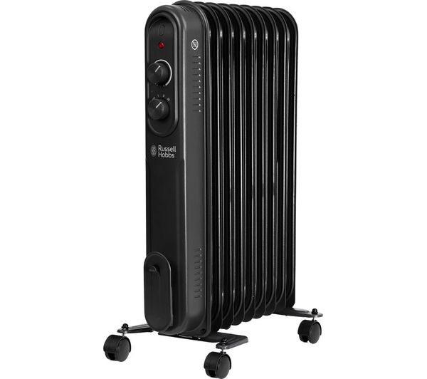Russell Hobbs Rhofr9004b Portable Oil Filled Radiator Black