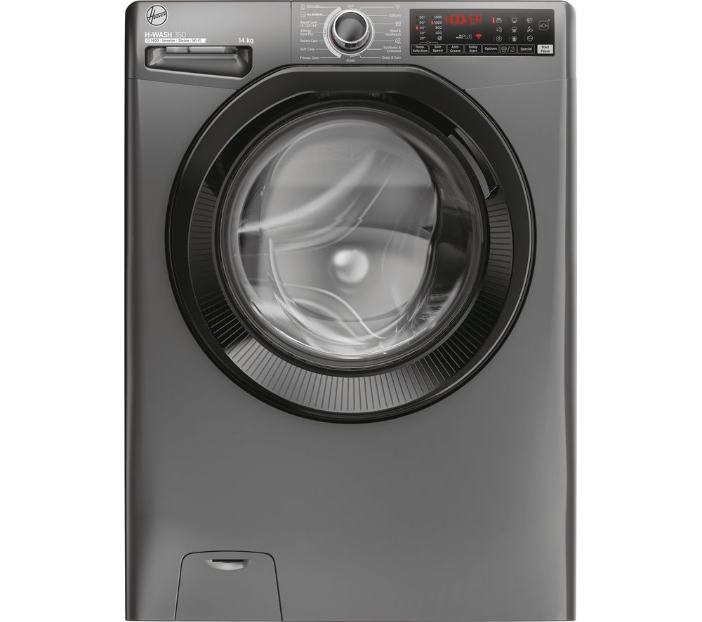 H-Wash 350 H3WPS4146TAMBR80 WiFi-enabled 14 kg 1400 Spin Washing Machine - Graphite