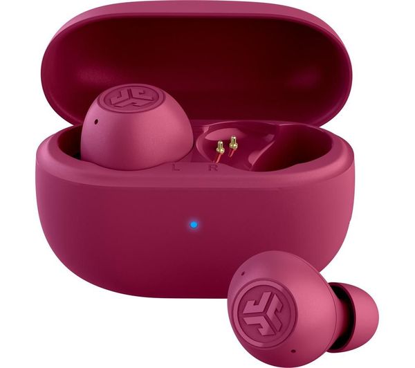Jlab Go Pop Anc Wireless Bluetooth Noise Cancelling Earbuds Fuchsia