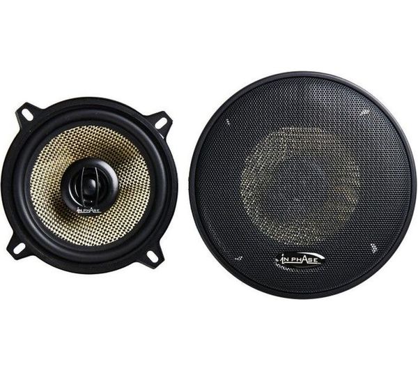 In Phase Xtc132 Car Speakers Black Yellow