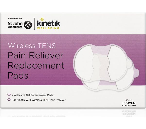 Kinetik Kinwtrp1 Wireless Tens Replacement Pads Pack Of 2