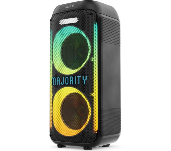 Majority Pulse 2 Portable Bluetooth Megasound Party Speaker Black