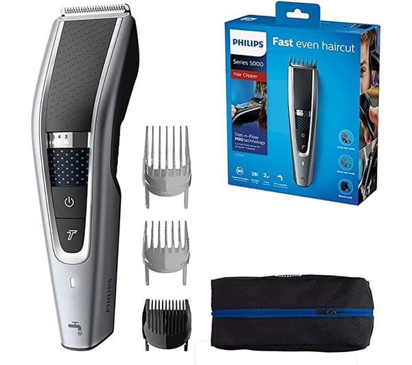 Philips Series 5000 Hc5630 13 Hair Clipper Black Silver