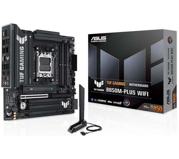 An image of ASUS TUF GAMING B850M-PLUS WIFI7 AM5 Motherboard