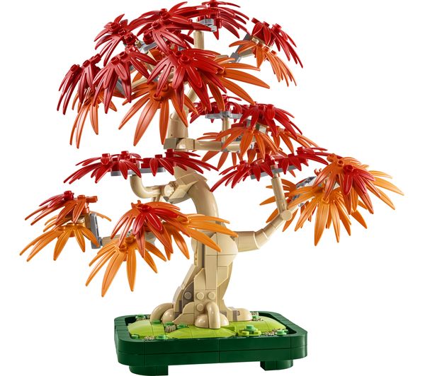 An image of LEGO Botanicals 10348 Japanese Red Maple Bonsai Tree Set for Adults