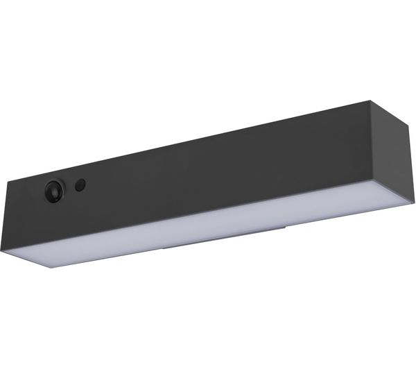 An image of LUCECO Era Solar LED Brick Light with PIR Motion Sensor - Black