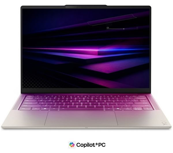 An image of LENOVO Yoga Slim 7 14" Laptop - Intel® Core™ Ultra 7, 512 GB SSD, Seashell