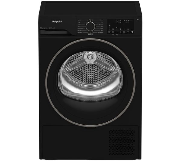 An image of HOTPOINT C HSD 83M BB UK 8 kg Heat Pump Tumble Dryer - Black