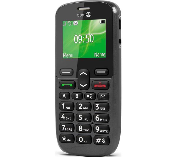 DOR508BLACKBLACK - DORO PhoneEasy 508 - Black - Currys Business