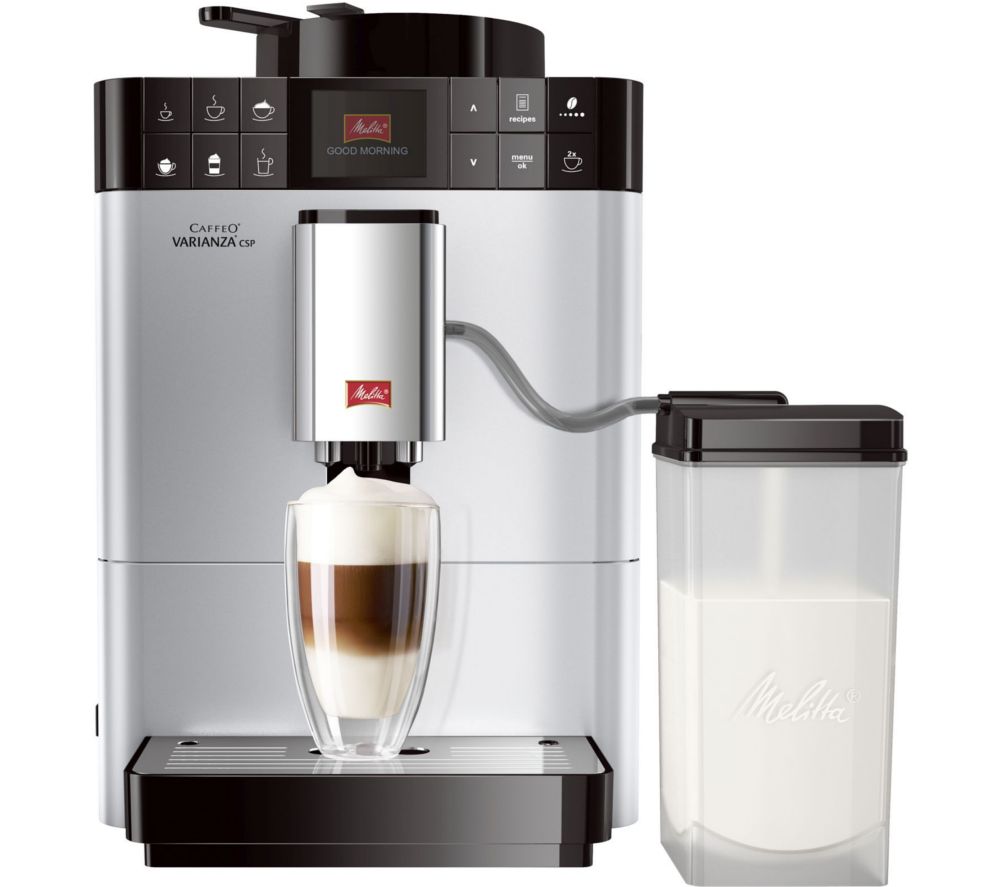 MELITTA Caffeo Varianza CSP F57/0-101 Bean to Cup Coffee Machine – Silver, Silver