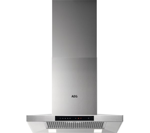 Image of AEG DKB5660HM Chimney Cooker Hood - Stainless Steel