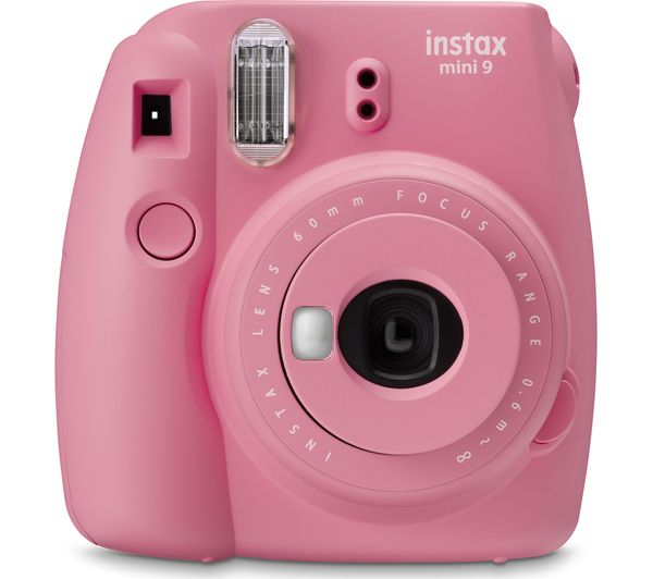 INSTAX mini 9 Instant Camera - Blush Rose, Pink