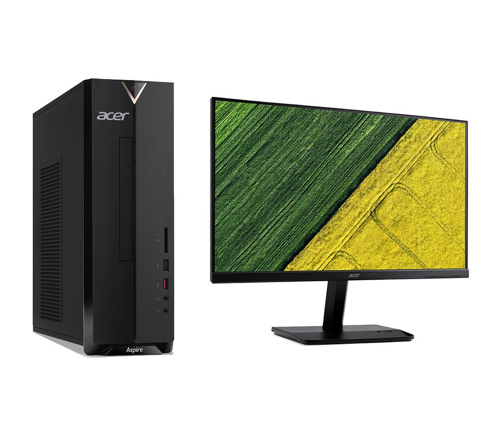 ACER XC-885 Desktop PC & KA271Bbid Full HD 27