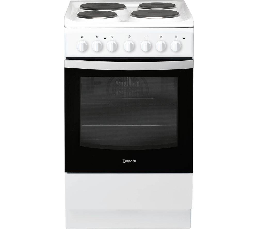 INDESIT IS5E4KHW 50 cm Electric Solid Plate Cooker review