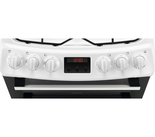 ZANUSSI ZCG43250WA 55 cm Gas Cooker White Fast Delivery Currysie
