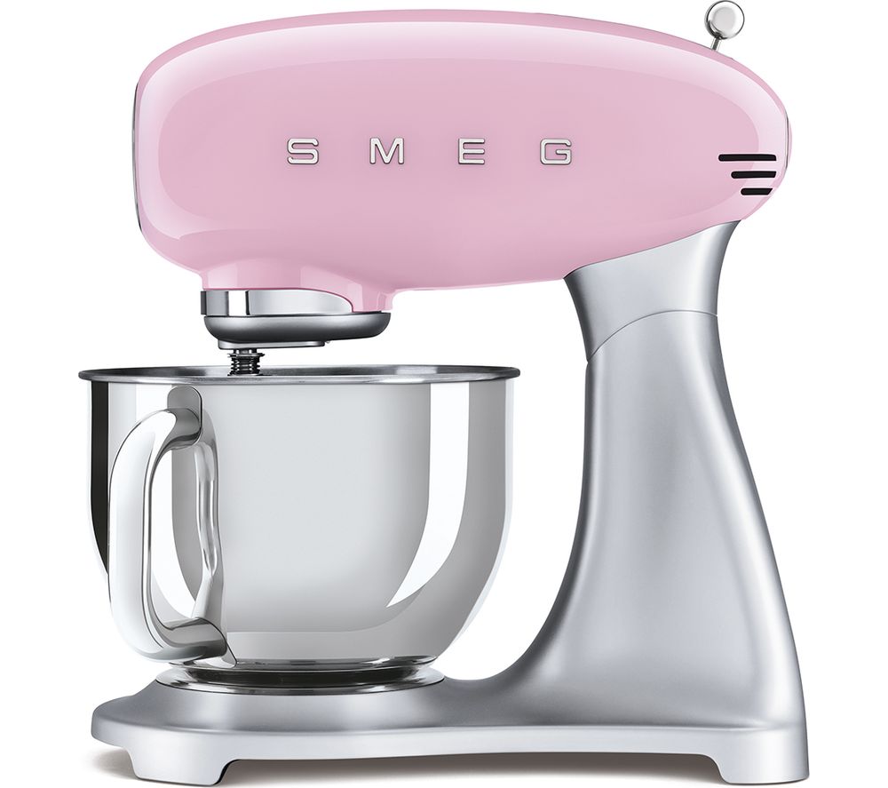 SMEG 50's Retro SMF02PKUK Stand Mixer - Pink, Pink