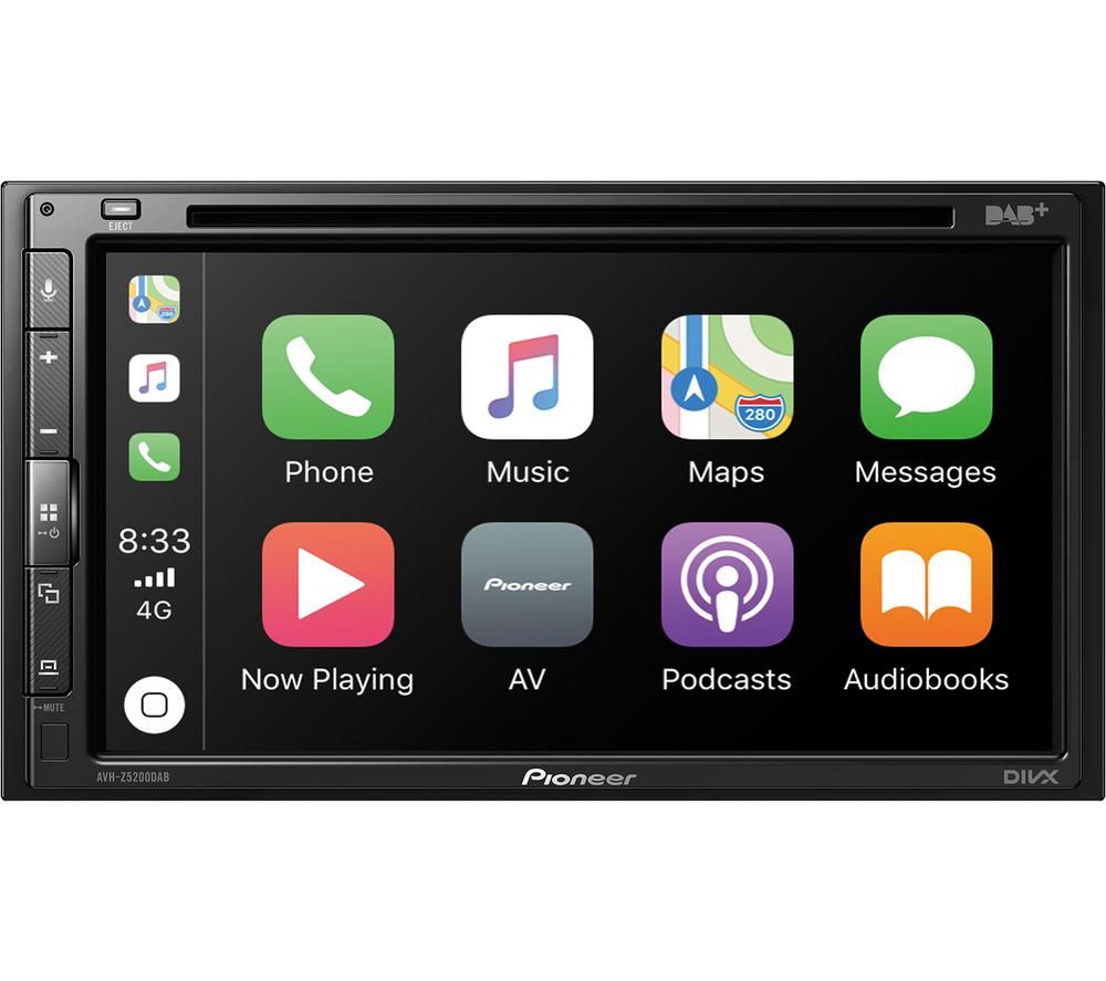 PIONEER AVH-Z5200DAB Smart Bluetooth Car Radio - Black