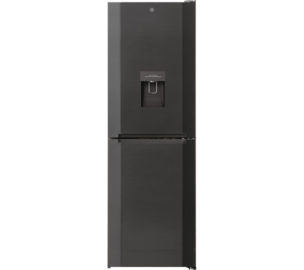 HOOVER HMNB 6182DX5KWDN 50/50 Fridge Freezer - Dark Stainless, Transparent