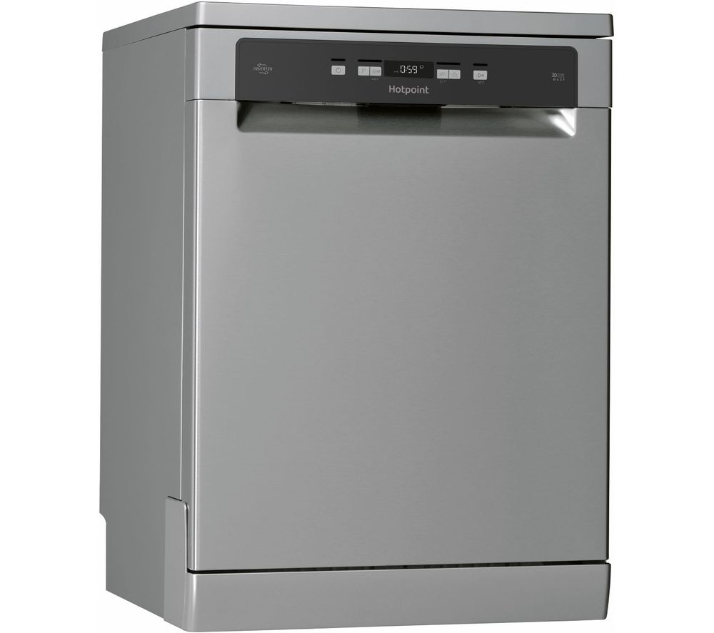 HOTPOINT HFC 3C26 WC X UK Full-size Dishwasher - Inox