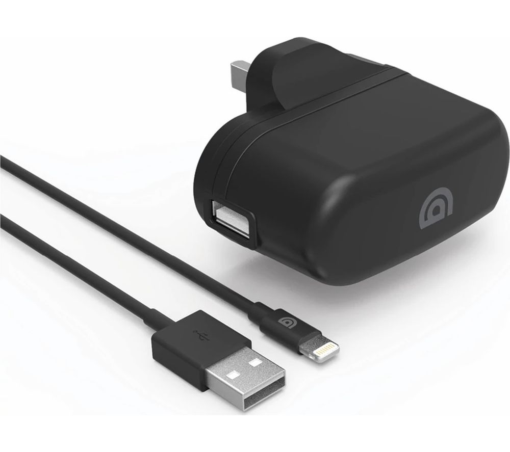 GRIFFIN GP-010-BLK USB Charger & Lightning Cable - 1 m