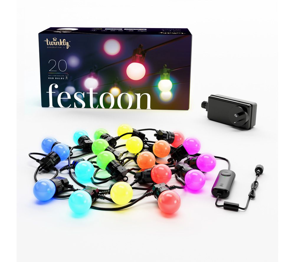 Festoon Generation II 10 m Smart String Lights - G45, 20 bulbs
