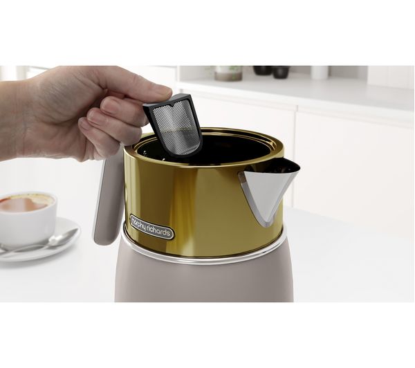 100743 MORPHY RICHARDS Signature Opulent 100743 Jug Kettle Gold Currys Business