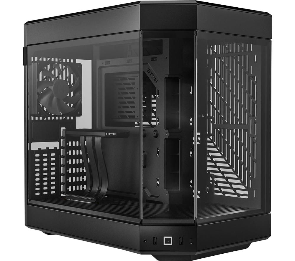 Y60 E-ATX Mid-Tower PC Case - Black