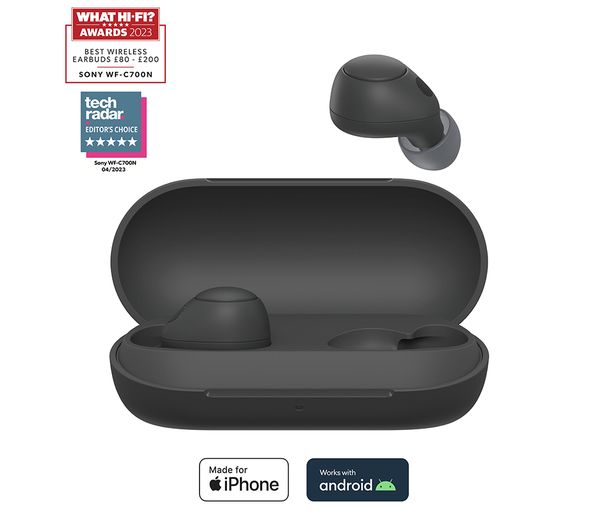 SONY WF-C700N Wireless Bluetooth Noise-Cancelling Earbuds
