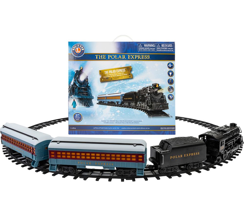 Polar Express 711803 Mini Model Train Set - Black & Blue