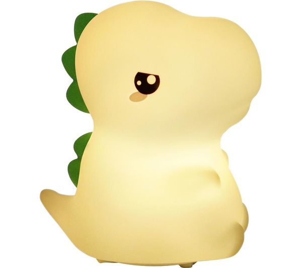 Groov E Cuties Rory Dinosaur Kids Multicolour Night Light Usb Powered Groov E Cuties Rory Dinosaur Kids Multicolour Night Light Usb Powered