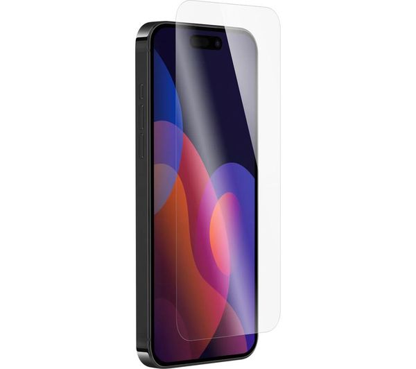 An image of QDOS OptiGuard Eco Glass iPhone 15 Pro Screen Protector